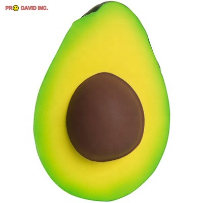 Promotional Pu Avocado Stress Ball (Polyurethane)